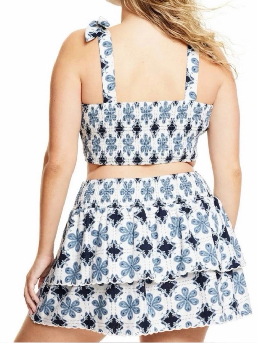 Agua Bendita X Target Linen Blend Skirt With Crop Top - Picture 5 of 5